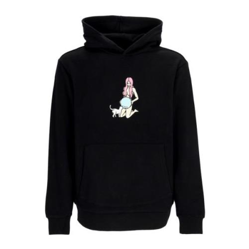 Zwarte Mirror Hoodie Geborduurd Sweatshirt Ripndip , Black , Heren