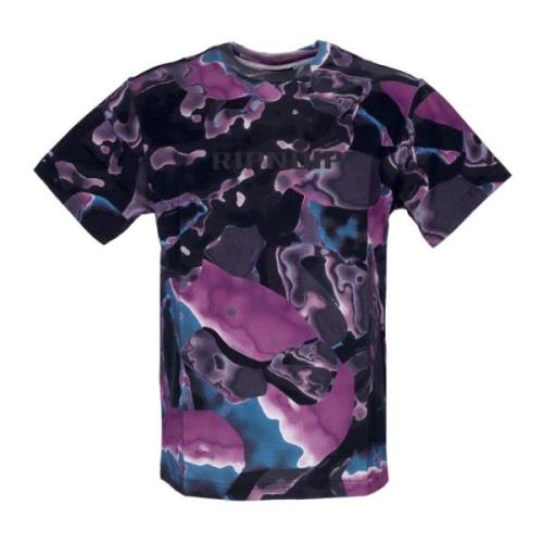 Beam Tee Heren T-shirt All Over Print Ripndip , Multicolor , Heren