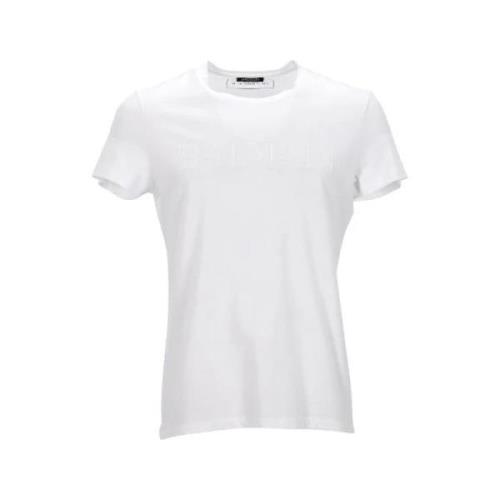 Pre-owned T-shirt Balmain Pre-owned , White , Heren