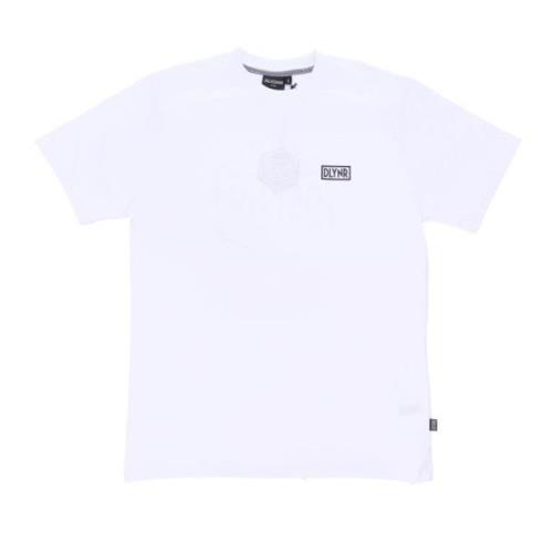 Wit Logo Achter Tee Korte Mouw Dolly Noire , White , Heren