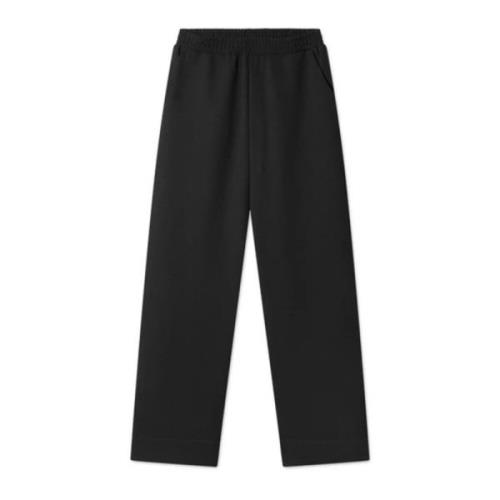 Zwarte Crepe Palla Broek Rue De Tokyo , Black , Dames