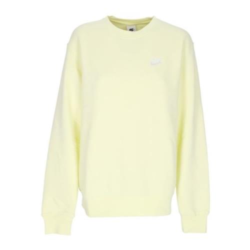 Luminous Green Crewneck Sweatshirt Nike , Green , Heren