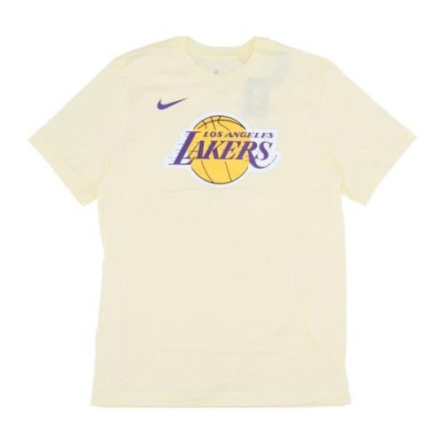 NBA Essential Logo Tee Loslak Nike , Beige , Heren