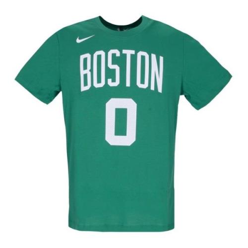 Jayson Tatum Celtics T-shirt Nike , Green , Heren