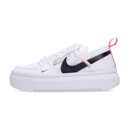 Hoge Court Vision Dames Sneaker Wit/Koraal/Zwart Nike , White , Dames