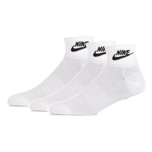 Sportieve Enkelsokken Pak van 3 Nike , White , Unisex