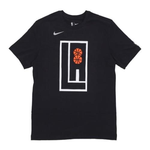 City Edition Logo Tee Zwart Nike , Black , Heren