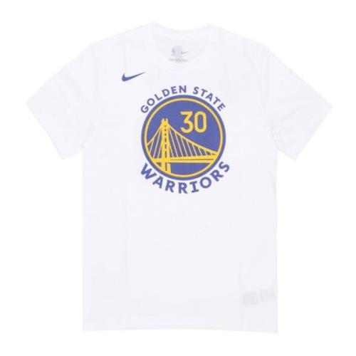 Stephen Curry NBA Tee Wit Nike , White , Heren