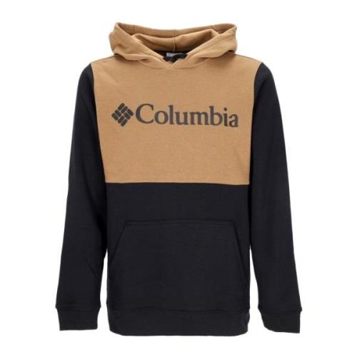 Colorblock Hoodie Zwart/delta Columbia , Multicolor , Heren