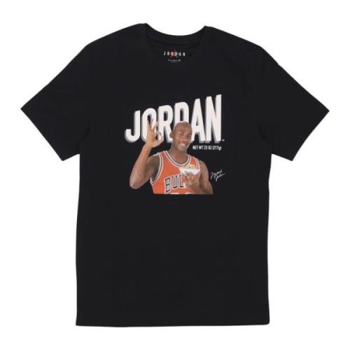 MVP Foto Tee Heren T-Shirt Zwart Jordan , Black , Heren