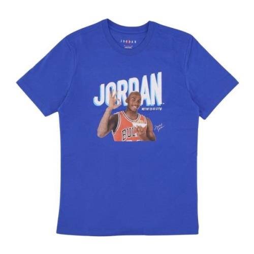 MVP Photo Tee Game T-Shirt Jordan , Blue , Heren