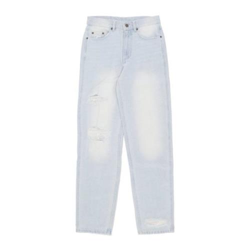 Versleten Denim Baggy Jeans Karl Kani , Blue , Heren