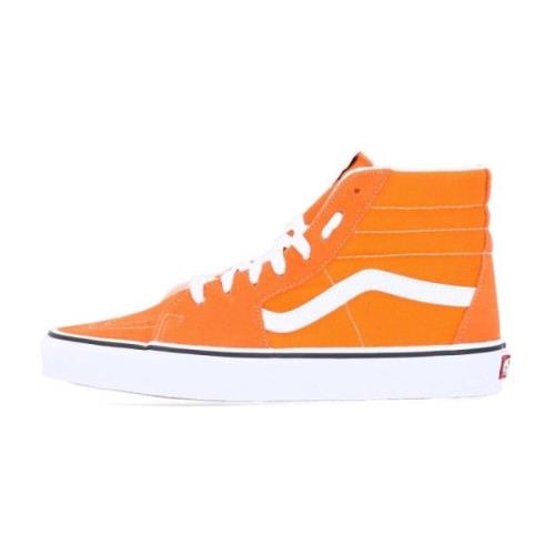 Hoge Top Sneaker Oranje Tijger/Wit Vans , Orange , Heren