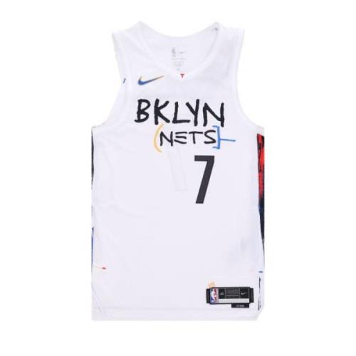 City Edition Basketball Tank Top Durant Nike , White , Heren