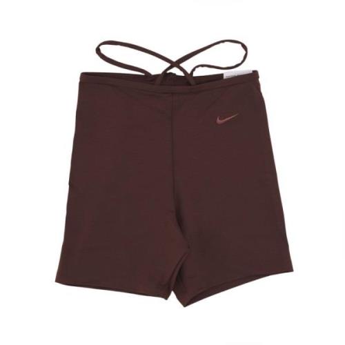 Moderne Fietsbroek Aarde/pruim Eclipse Nike , Brown , Dames