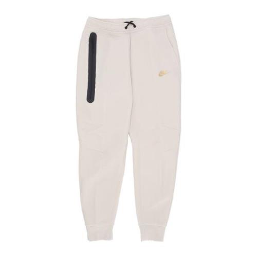 Tech Fleece Lichtgewicht Jogger Broek Nike , Beige , Heren