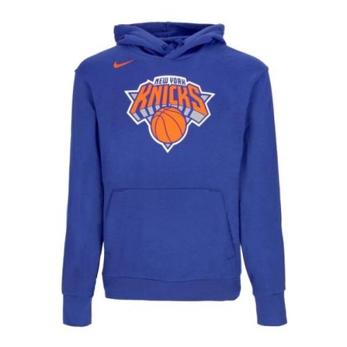 NBA Essential Fleece Hoodie Blauw Nike , Blue , Heren