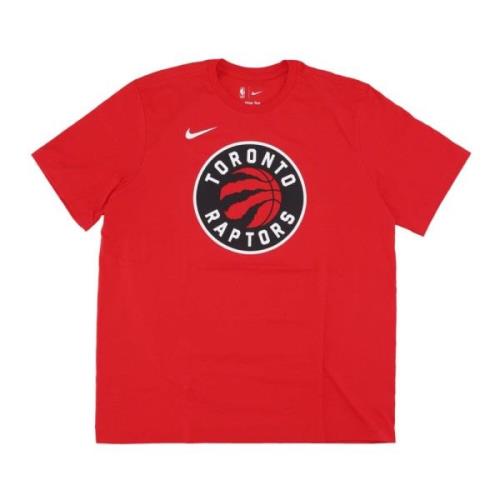 Toronto Raptors Logo Tee Nike , Red , Heren