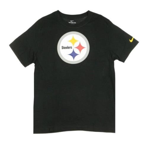 Pittsburgh Steelers Logo Tee Shirt Nike , Black , Heren