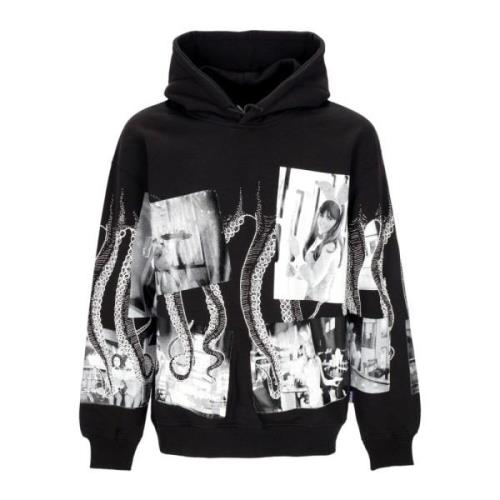 Konijnen Nachten Hoodie Zwart Octopus , Black , Heren