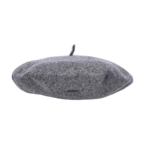 Flannel Beret Hat Kangol , Gray , Heren