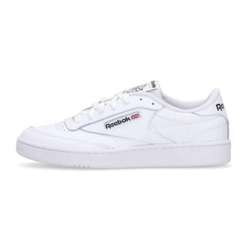 Club C 85 Lage Sneaker Wit/Zwart Reebok , White , Heren