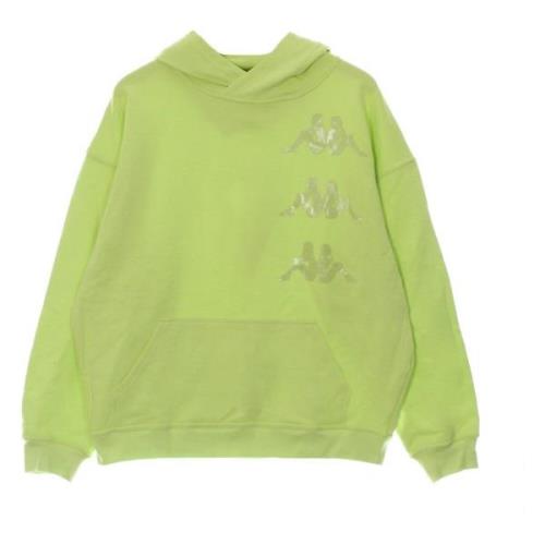 Groene Lime Heren Hoodie Kappa , Green , Heren