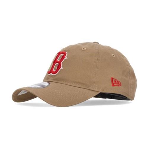 Boston Red Sox Gebogen Klep Pet New Era , Beige , Unisex