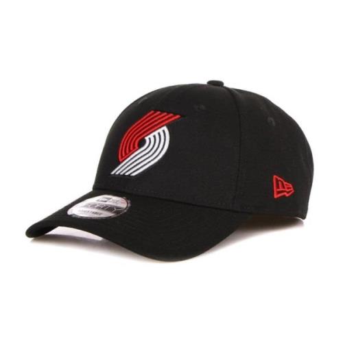 Portland Trail Blazers Gebogen Klep Pet New Era , Black , Unisex