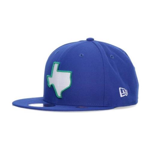 Dallas Mavericks Platte Klep Pet New Era , Blue , Unisex