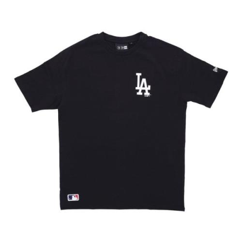 Dodgers Oversized Tee Zwart/Wit New Era , Black , Heren