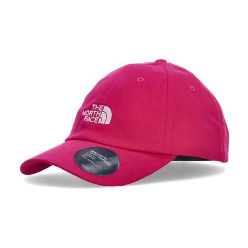 Roze Primrose Logo Cap Gebogen Klep The North Face , Pink , Heren