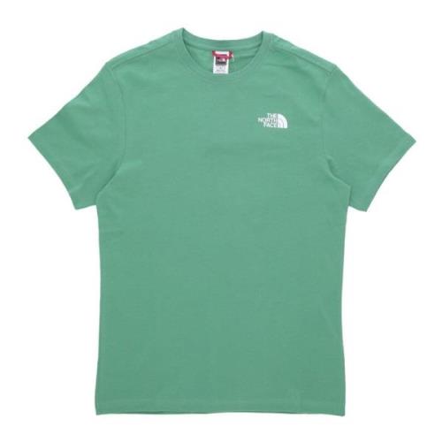 Grasgroene Heren T-shirt Korte Mouw The North Face , Green , Heren