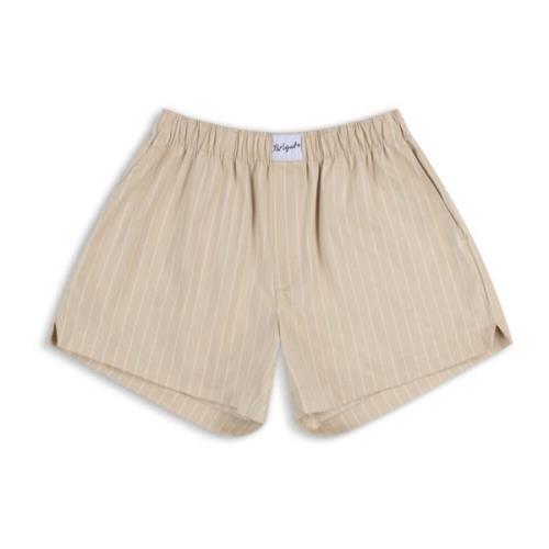 Gestreepte boxershorts Axel Arigato , Beige , Unisex