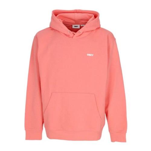 Lichtgewicht Hoodie Franse Terry Obey , Pink , Heren