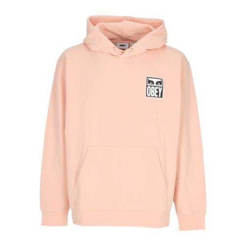 Ogen Icoon Lichtgewicht Hoodie Obey , Pink , Heren