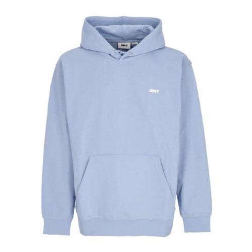 Lichtgewicht Hoodie Franse Terry Obey , Blue , Heren