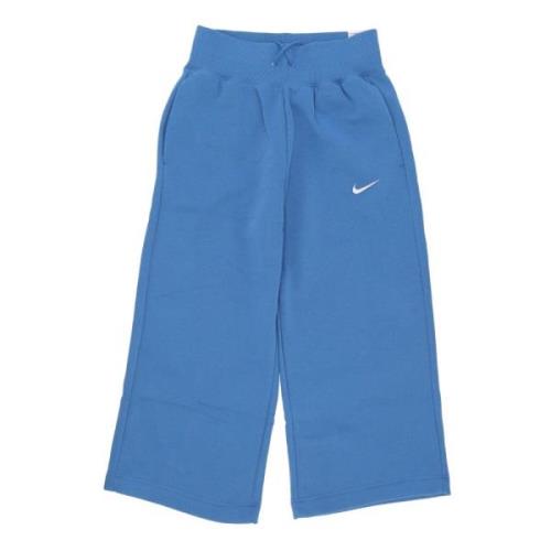 Fleece Trainingsbroek Phoenix Star Blauw Nike , Blue , Dames