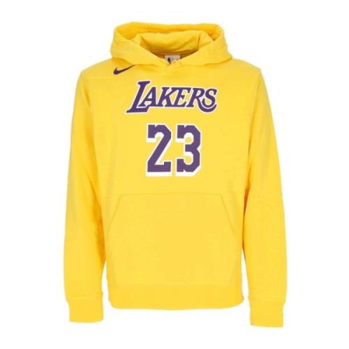 LeBron James NBA Club Hoodie Nike , Yellow , Heren