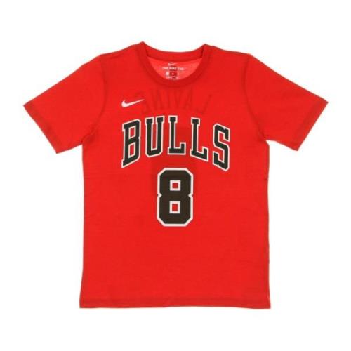 Chicago Bulls Icon Tee Zach Lavine Nike , Red , Heren