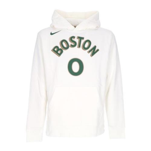 City Edition Hoodie Jayson Tatum Nike , White , Heren