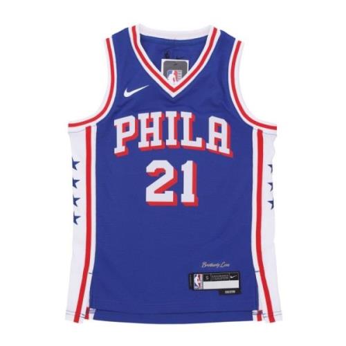 Embiid Icon Edition Basketball Tank Top Nike , Blue , Heren