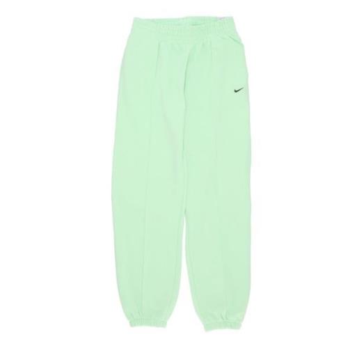 Fleece Trainingsbroek Groen/Zwart Nike , Green , Dames