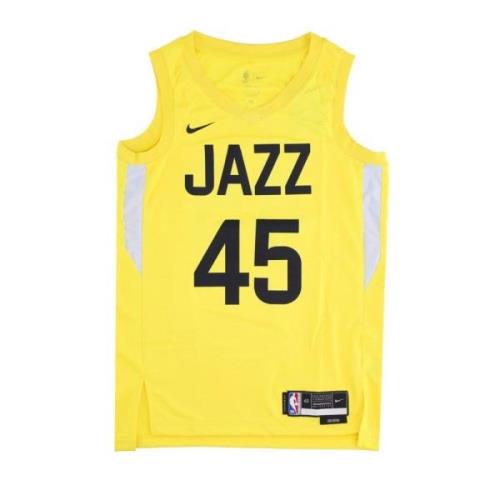 Basketbal Tanktop Icon Edition 22 Nike , Yellow , Heren