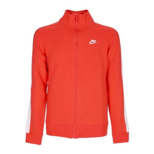 Hoge Hals Sweatshirt Track Jacket Nike , Orange , Heren