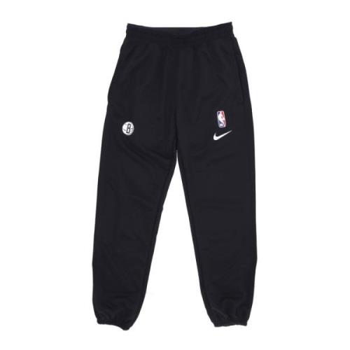 Brooklyn Nets NBA Trainingsbroek Zwart Nike , Black , Heren