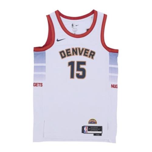 Basketbal Tanktop Swingman Jersey City Edition Nike , White , Heren