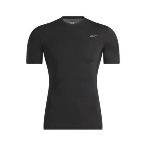 Compressie T-shirt Reebok , Black , Dames