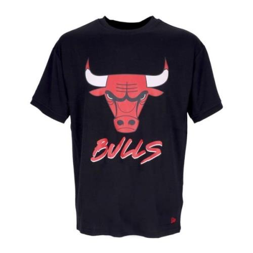 Chicago Bulls Script Mesh Tee New Era , Blue , Heren