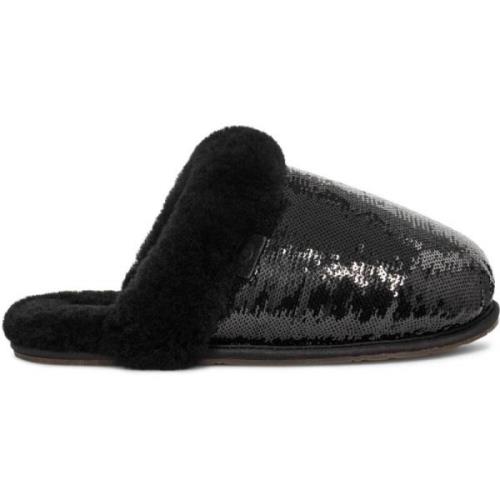 Spiegelende Scuffette II Pantoffels UGG , Black , Dames